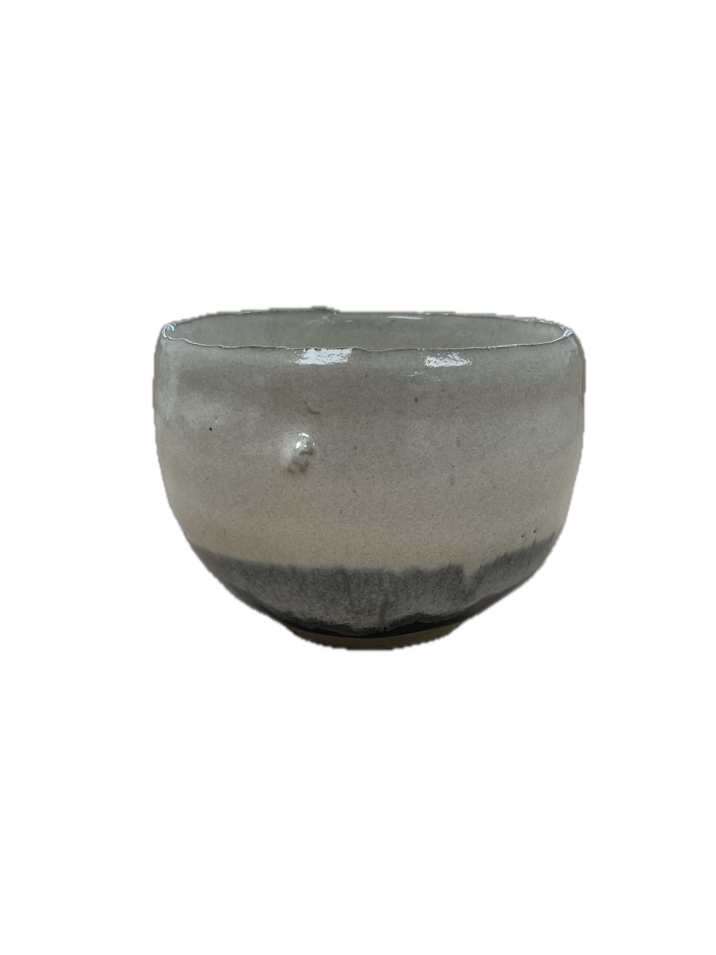 Shino tea bowl